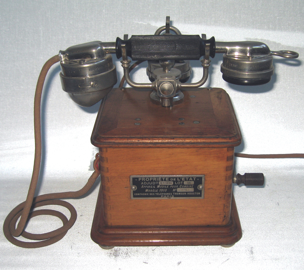 Téléphone ancien Marty 1910