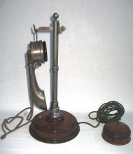 Téléphone ancien - Berliner - Petit modèle à colonne