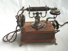 Téléphone ancien - Rousselle & Tournaire - Modèle mobile avec louche