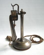 Téléphone ancien - Société Industrielle des téléphones - Mobile type "bougie" - Petite colonne